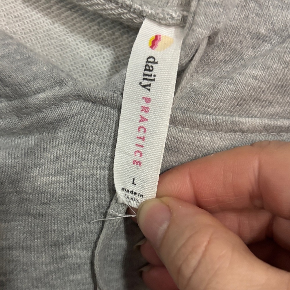 Anthropologie Daily Practice Team Spirit Sweatshirt Size L - Picture 6 of 6